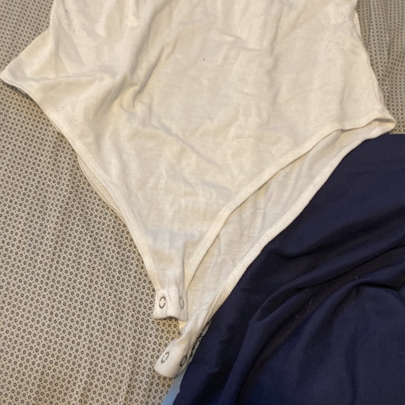 white halter neck bodysuit - Picture 2 of 2